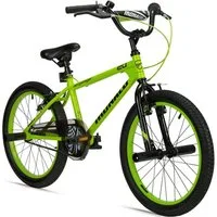 bergsteiger Kinderfahrrad Monaco 20 Zoll BMX, geeignet für 6 - 9 Jahre, Mädchen, Jungen, 1 Gang, V-Brakes