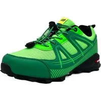 Nowaland Wanderschuhe multifunktionaler Outdoorschuh Trekkingschuh Schnellverschluss, Atmungsaktives Mesh, Stoßdämpfende Sohle