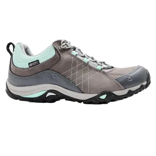 Oboz - Wanderschuhe für Damen, Leder, Wasserfest (Holzkohle/Strand)