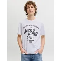 Jack & Jones T-Shirt JPRBLUZANE SS TEE FST mit Logo Schriftzug