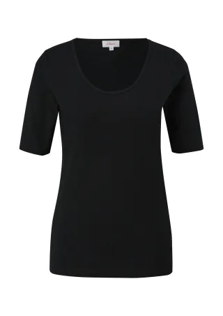 s.Oliver - Shirt schwarz - Gr. - 36