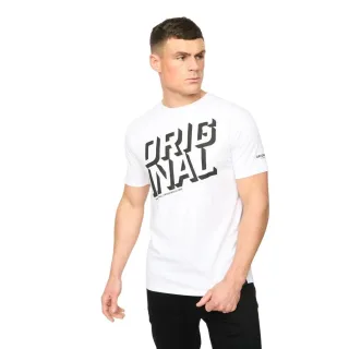 Crosshatch - "Protrax" T-Shirt für Herren, Baumwolle (Weiß)