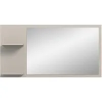 Home affaire Spiegel TATIO, 106x55x16 cm, 2 Ablageböden, große Spiegelfläche (1-St), Garderobenspiegel, Flurspiegel