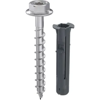 Geberit Set Holzschraube und Dübel, 111089001 111089001
