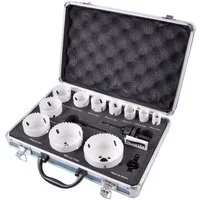 Makita Bohrkrone Makita D-47298 Lochsägen-Set 14teilig 19 mm, 22 mm, 25 mm, 29 mm, 35