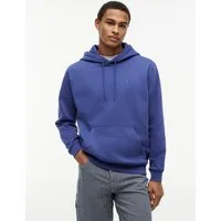 Tommy Jeans Hoodie TJM REGULAR FLAG mit bestickten Markenlogo auf Brusthöhe