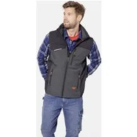 HERO by John Medoox Arbeitsweste Workwear Arbeits-Cargoweste Softshell Arbeits-Cargoweste Softshell Funktionsqualität für Herren