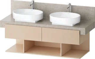 Duravit Balcoon Konsolen-Waschtischunterschrank 1400 ohne Fach 3 Schubkästen  BA50480JEIE0000