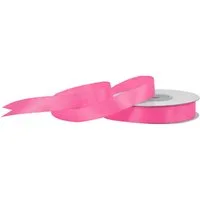 Creativery Satinband, Satinband 12mm x 25m Rolle Pink