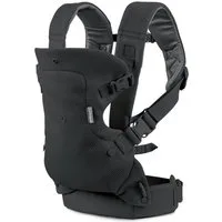 Infantino BKids Babytrage Flip Advanced - Schwarz, Baby Bauchtrage Rückentrage ab Geburt von 3,6 - 14,5 kg 4 positionen