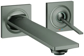 GROHE 2-Loch Waschtisch Unterputzarmatur Allure 19386_2 FMS Ausl. 212mm hard graphite gebürstet, 193 19386AL2