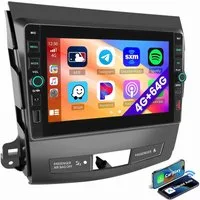 ESSGOO Für Mitsubishi Outlander 2005-2011 Android 15 Carplay Autoradio (RDS, Digitalradio (DAB), FM, AM)