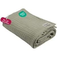 Babydecke Musselintuch für Babys 80x80cm, 100% Musselin-Baumwolle, Clinotest, waschbare Mulltücher ohne Einlaufen - saugstarke Baby Spucktücher