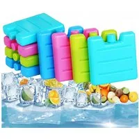 FOUORTUNATE-BEE Kühlakku Set Kühlakkus Lunchbox Kühlbox Wiederverwendbar Mini Kühlpads, Für Picknick Camping Kühltasche Lunchbox Kühlschrank Kühlbox Reise