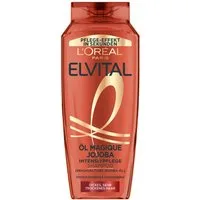 L'ORÉAL PARIS Haarshampoo L'Oréal Paris Elvital Öl Magique Jojoba Shampoo, Packung, 6-tlg., Für sehr trockenes Haar, kraftvolle Formel mit Jojoba-Öl.