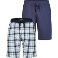 Phil & Co. Pyjamashorts Classics (2-tlg) Schlafshorts, Pyjama Shorts, Nachtshorts