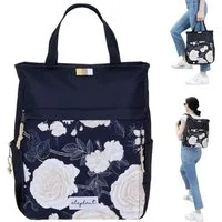 Spear Bags Cityrucksack Rucksack Damen Damenrucksack klein Hygge A4 Büro Freizeit, Geheimfach Handtasche Daypack + Schlüsseletui