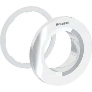 Geberit Ersatzteile Rosette für Typ 01 Fernbetätigung, rund, Unterputz-Drücker: chrom, 242961211 242961211