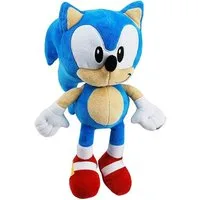 Sonic SEGA Kuscheltier Sonic The Hedgehog SEGA Sonic Plüschtier 30 cm Sonic Kuscheltier bla (Set, 1-St., Geschenk-Set), Stofftier Sale Geschenke für Mädchen Jungen Kinder Babys spielen