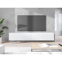 Home affaire Lowboard Vera, wahlweise mit oder ohne Beleuchtung, gefräste MDF Front mit 3D Effekt, stehend und hängend montierbar