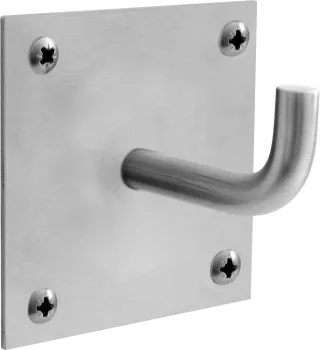 KWC Aquarotter Kleiderhaken, HEAVY DUTY, Edst., 80x80x65 mm, Befestigung von vorn, 2030022465 2030022465