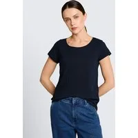 TOM TAILOR T-Shirt T-Shirt (im Einserpack) T-Shirt aus Baumwolle