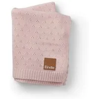 Babydecke Pointelle Decke - Misty Pink 80x80 cm -, Elodie