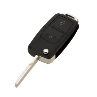 Klappschlüssel Gehäuse 2er für Seat Leon Toledo Altea Skoda Octavia Superb Fabia