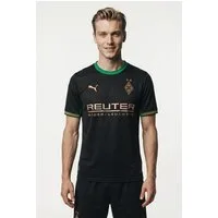 PUMA Fußballtrikot BMG AWAY JERSEY REPLICA mit DryCELL-Technologie, atmungsaktiv, mit Rundhalsausschnitt