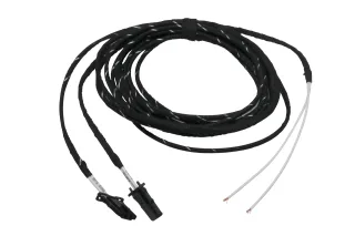 Original Kufatec Adapter Kabel Kabelbaum Einstiegsleuchten vorne für VW T5 7E 2010-2015 / T6 SG 2015-2019 Multivan
