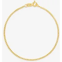 GOLDKLEIN Goldarmband 14 Karat Gold Panzer Stil 585 Echtgold 17cm-22cm, Bestpreis - Damen Herren mit Schmuckbox - Sale 31.08.2026