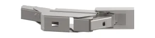 Keuco Scharn. Ersatzteil SPS 90108 110 Grad Öffnungsw. onyxschwarz, 90108000011 90108000011