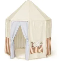 Kids Concept Spielzelt Pavillon Zelt Mumin mit Figuren - Ø 107cm, H 124cm - ab 2 Jahre