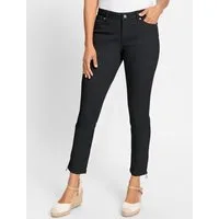 Witt Bequeme Jeans Twill-Hose leicht vertieft