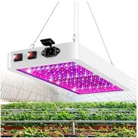 Rosnek Pflanzenlampe 216/312 LEDs,Vollspektrum,für Zimmerpflanzen Gemüse Blumen, 312LEDs, Blau, Rot, Weiß, Orange, LED-Pflanzenwachstumslampe