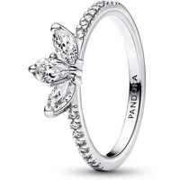 Pandora Silberring 192392C01, Ring für Damen Funkelndes Herbarium Silber