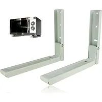 BAYLI Mikrowellenteller Bayli Mikrowellenhalterung Ausziehbar 31-47,5cm – Microwelle Tragkraft