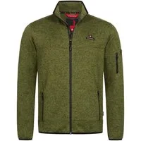 Höhenhorn Strickfleecejacke Herren Jacke Fleece für Männer Strickfleece Outdoor Sweatshirt auch in Großen Größen verfügbar, angenehm weiche Innenseite