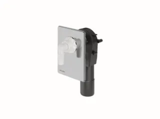 DALLMER Wandeinbau-Waschgeräte-Siphon HL 400, DN 40/ DN 50, 130402 130402