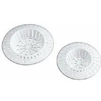 WENKO Abflusssieb Wenko Abfluss-Sieb Set weiß, Kunststoff
