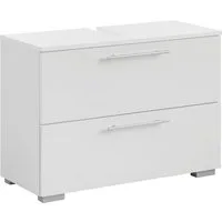 welltime Waschbeckenunterschrank Carlos, Waschbeckenunterschrank, Made in Germany, B: 80 cm Solide Verarbeitung - Dieses Produkt ist in Deutschland gefertigt