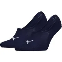 PUMA Füßlinge PUMA UNISEX HIGH CUT FOOTIE 2P (2 Paar) No-Show-Socks, Silikon in der Ferse für optimalen Halt