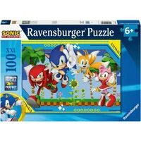 Ravensburger Puzzle Nichts kann Sonic aufhalten, 100 Puzzleteile, Made in Germany