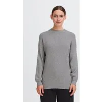 OXMO Strickpullover OXFansy Modischer Strickpullover aus Viskose-Mischung
