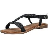 Lazamani Lazamani Sandalen Leder Riemchensandale