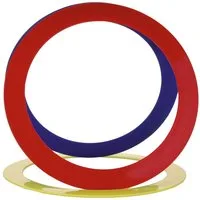 Sport-Thieme Spiel Jonglierringe-Set, Für Schulen und Kinderzirkus