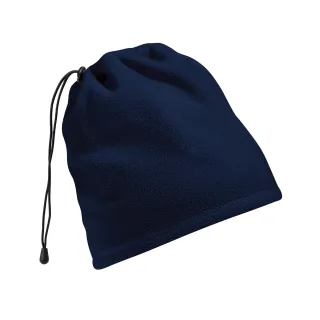 Beechfield - Snood-Kappe Suprafleece für Herren/Damen Unisex (Dunkelblau)