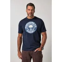 JP1880 T-Shirt T-Shirt Halbarm Brustprint bis 8 XL