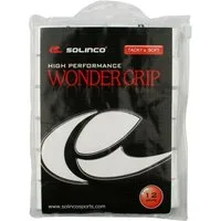 Solinco Griffband Overgrip Wonder 0.6mm (Tacky und Soft) weiss 12er Clip-Beutel