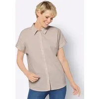 Sieh an! Klassische Bluse Kurzarm-Bluse Kurzarm